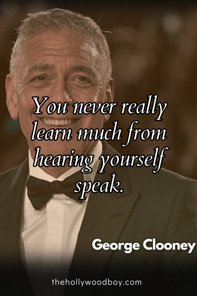 George Clooney Quotes