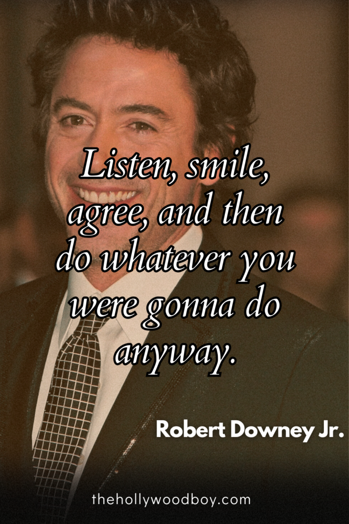 Robert Downey Jr. Quotes