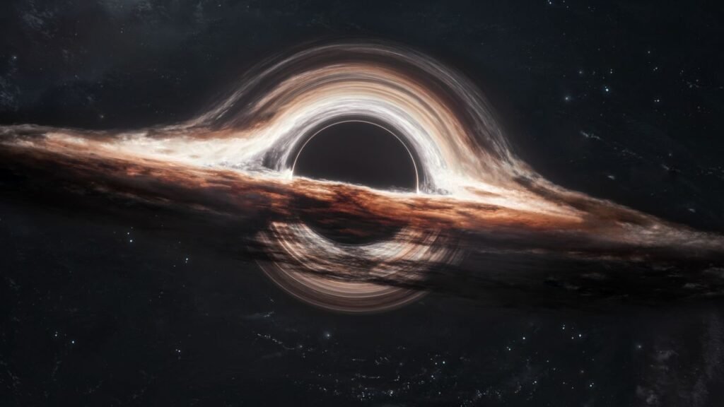 Gargantua Black Hole interstellar Movie