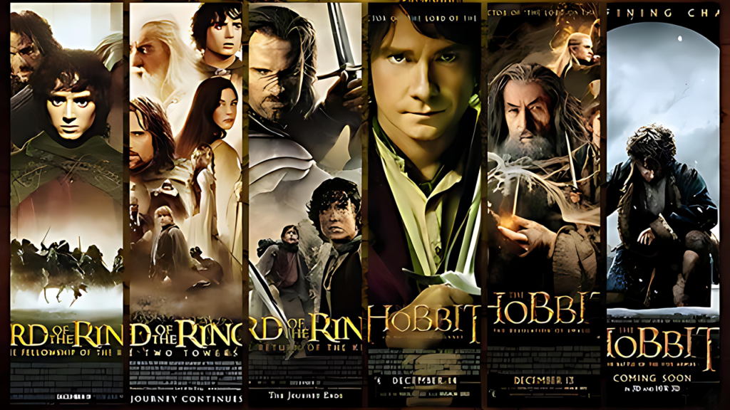 The Lord of the Rings (and The Hobbit) box office gross of over $5.9 billion