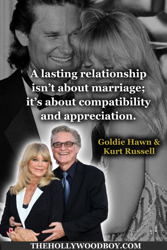 Goldie Hawn & Kurt Russell – lasting relationship advice"