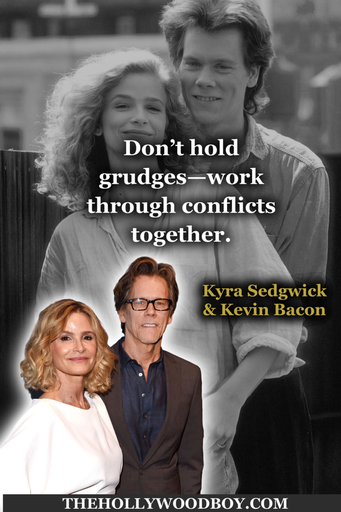 Kyra Sedgwick Kevin Bacon relationship advice success