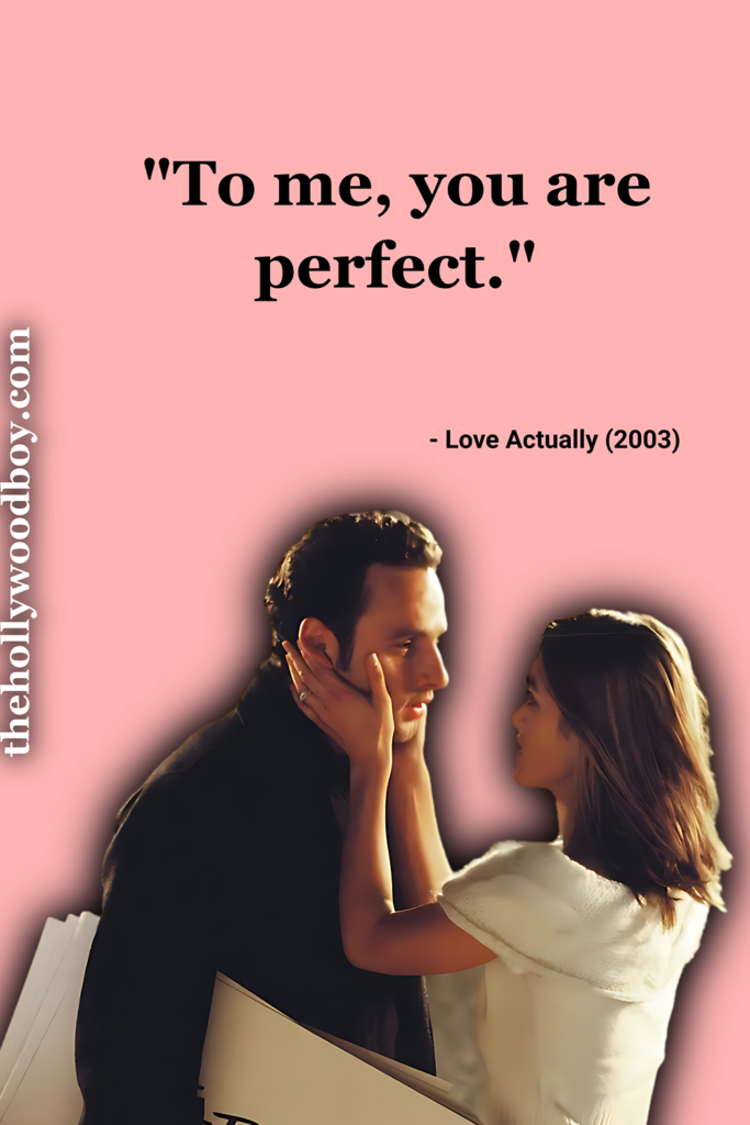 Love Actually (2003) Hollywood movie quotes